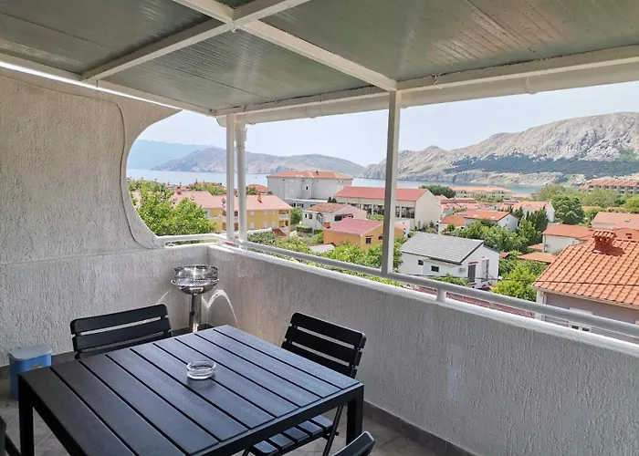 Appartamento With Parking Space Baska, Krk - 22600 Baška