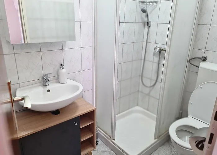 With Parking Space Baska, Krk - 22600 Apartmán *